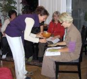 Auftragen einer reichhaltigen Maske